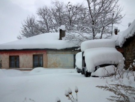 Sarıkamış'ta kartpostallık görüntüler oluştu