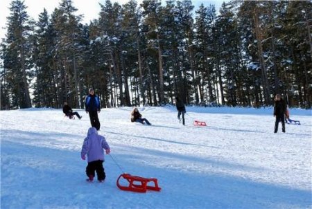 Sarıkamış'ta Kayak Keyfi Başladı