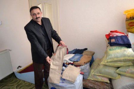 Sarıkaya’da Suriyeli mülteciler için başlatılan kampanya devam ediyor