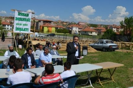 Sarıkaya’da yatılı kız Kur’an kursunun temeli atıldı