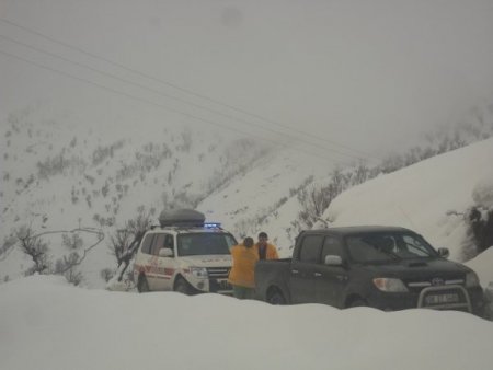 Sason’da hasta kurtarma operasyonu