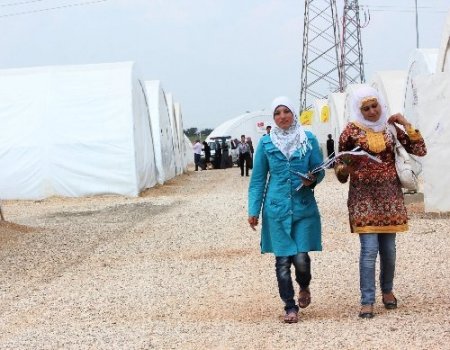 Savaşın travmasını yaşayan Suriyeli sığınmacılara ‘kültürel’ terapi