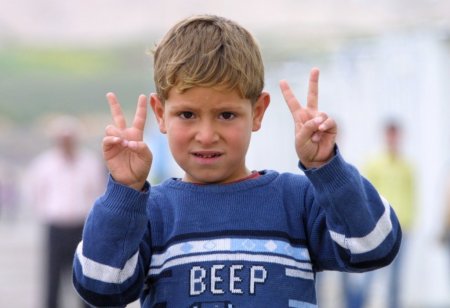 Savaştan kaçan Çerkezler Nizip’teki kampa yerleşti