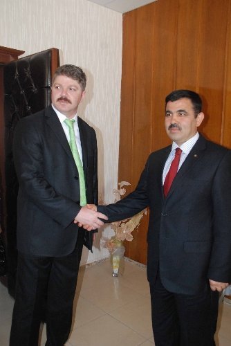 SAYDES Başakanı Öğretmek, İskenderun Devlet Hastanesi'ni ziyaret etti