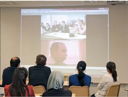 SDÜ lisansüstü öğrencileri uzaktan eğitimle ders gördü