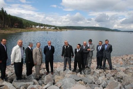 Seben Taşlıyayla Göleti'nde Su Seviyesi 12 Metreye Ulaşınca Sulamaya Başlanacak