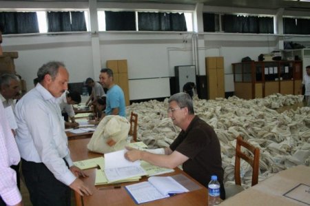 Seçim Torbaları Teslim Alındı