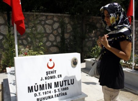 Şehit Ailelerinden Terör Örgütüne Lanet Yağdı