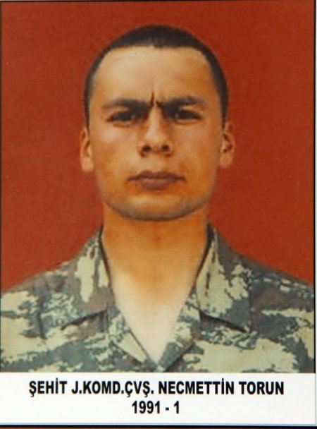 Şehit Asker Jandarma Çavuş Necmettin Torun'nun Cenaze Töreni