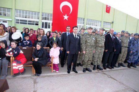 Şehit Astsubay İlker Düzova için tören düzenlendi