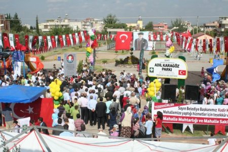 Şehit Binbaşı Adil Karagöz adına yaptırılan park açıldı