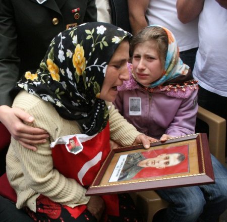 Şehit Jandarma Komando Erhan Eker'in Cenaze Töreni