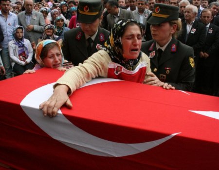 Şehit Jandarma Komando Erhan Eker'in Cenaze Töreni