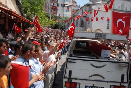 Şehit Noyan Aydın'ın Cenaze Töreni