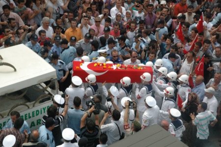 Şehit Noyan Aydın'ın Cenaze Töreni