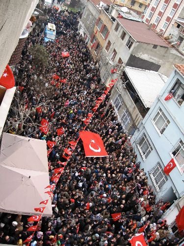 Şehit Onbaşı Onur Ayaydın, Son Yolculuğuna Uğurlanıyor