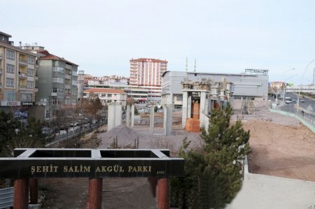 Şehit Salim Akgül Parkı'ndaki çalışmalarda sona yaklaşıldı