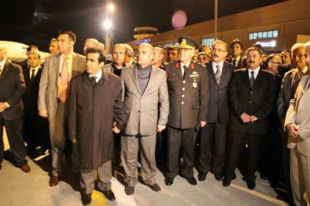 Şehit Selman Özay'ın Cenazesi Samsun'a Getirildi (2)