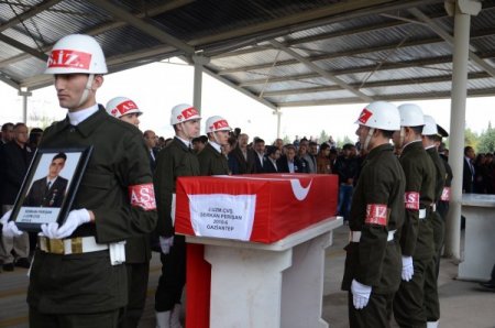 Şehit Serkan Perişan dualarla son yolculuğuna uğurlandı
