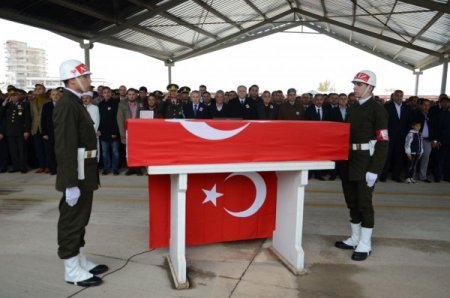 Şehit Serkan Perişan dualarla son yolculuğuna uğurlandı