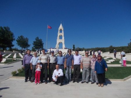 Şehit ve gazi aileleri Çanakkale'yi gezdi