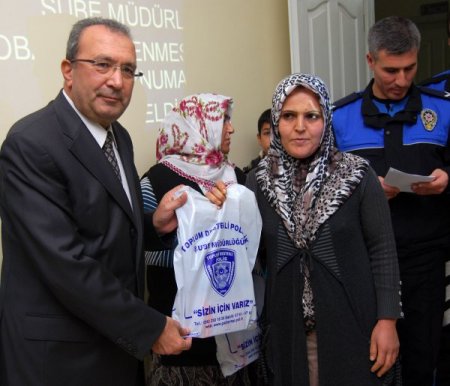 Şehitkamil ilçesinde soba zehirlenmelerine karşı dedektör dağıtıldı
