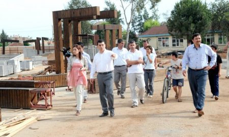 Şehitler Parkı’nın Yarısı Tamamlandı