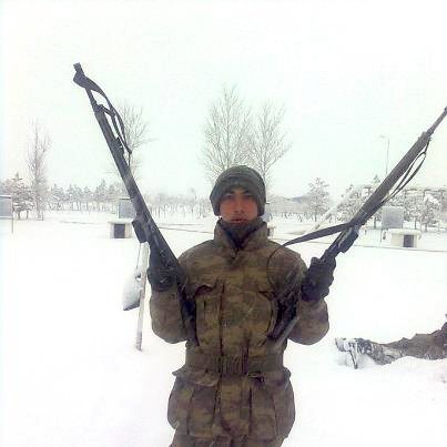 Şehitlik haberini askerler getirdi