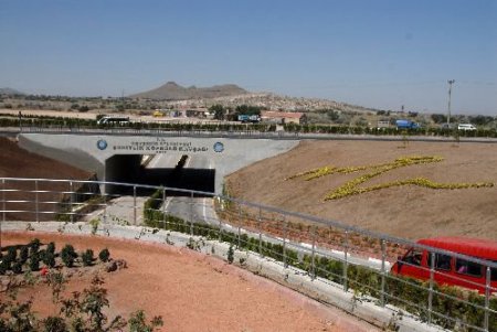 Şehitlik Köprülü Kavşağı Araç Trafiğine Açıldı