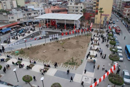 Şehrin merkezinde açılan sosyal tesis halka nefes aldıracak