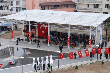 Şehrin merkezinde açılan sosyal tesis halka nefes aldıracak