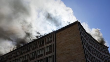 Şeker Fabrikaları Genel Müdürlüğü’ndeki yangın kontrol altına alındı