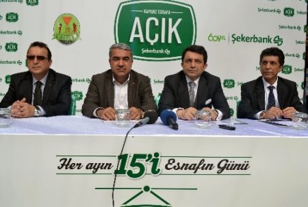 Şekerbank, Kahramanmaraşlı esnaflarla kredi protokolü imzaladı