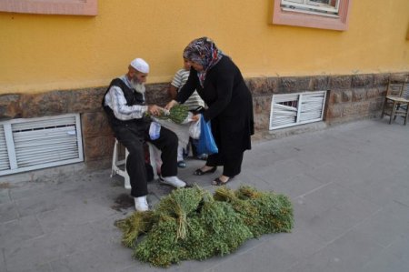 Seksenlik Dedenin Çalışma Azmi Gençlere Örnek Oluyor