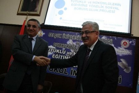 Selçuk Üniversitesi Cezaevinde Beceri Eğitimleri Verecek