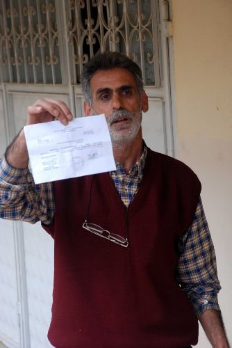 Selde Her Şeyini Kaybeden Kapıcıya 100 Lira Afet Yardımı Yapıldı