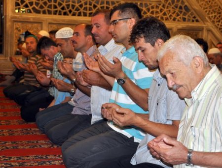 Selimiye Camii’nde Ramazan Bayramı Coşkusu