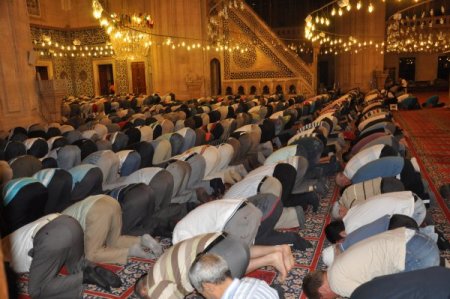 Selimiye’de Ramazan'ın İlk Teravih Namazı Kılındı