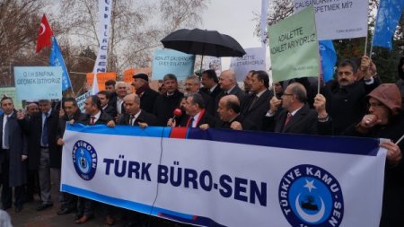 Sendikalardan Meclis önünde ‘bütçe’ protestosu