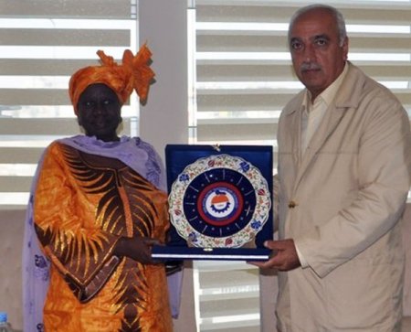 Senegal Ticaret Bakanı Dialla, Malatyalı işadamlarıyla buluştu