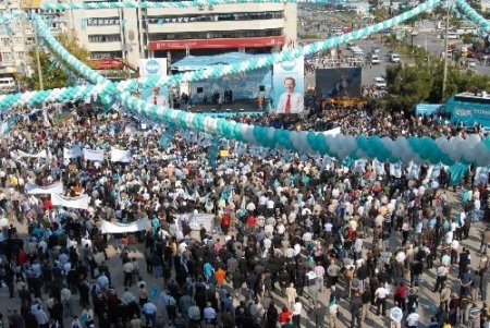 Şener Partisinin Samsun Mitingi'nde Konuştu: Postu Türkiye Sevdası İçin Terk Ettim