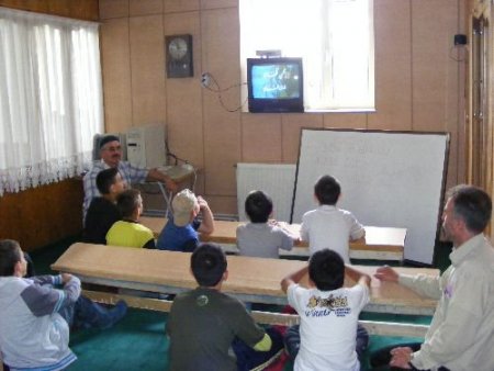 Senirkent'te Yaz Kur'an Kurslarında Bilgisayar Ortamında Eğitim Veriliyor