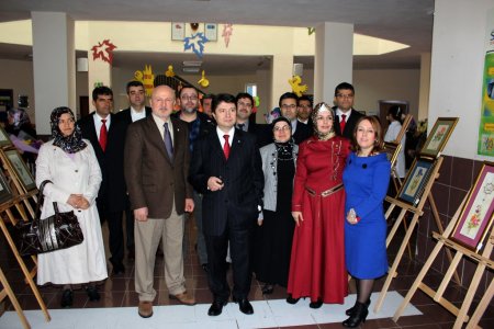 Serhat Koleji’nde Edirnekâri sergisi açıldı