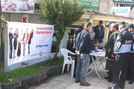 Serikliler, kamuda kılık kıyafet özgürlüğü istedi