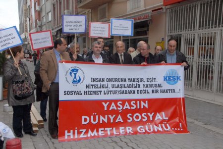 SES üyelerinden 19 Mart eylemi