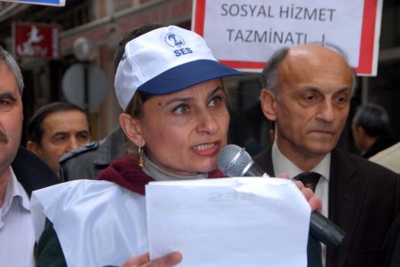 SES üyelerinden 19 Mart eylemi