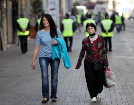 Sessiz Taksim'den 1 Mayıs manzaraları