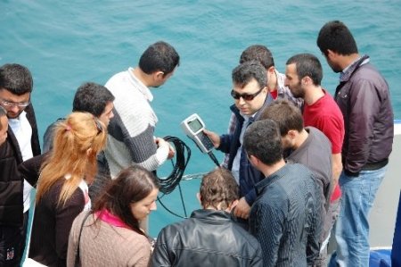 Seydi Ali Reis Araştırma Gemisi ile uygulama dersi