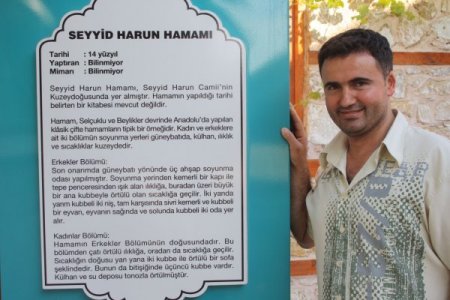 Seydişehir’deki 800 yıllık hamam ilgi görüyor