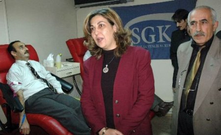 Sgk Personelleri Kan Bağışında Bulundu